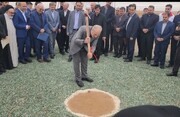 نخستین پروژه سرمایه‌گذاری کشور در سال ۱۴۰۴ در برخوار اصفهان کلنگ خورد