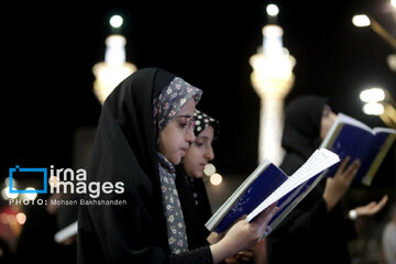Iran : veillée de la 19ᵉ nuit du Ramadan au sanctuaire de l'Imam Reza (P) à Machhad