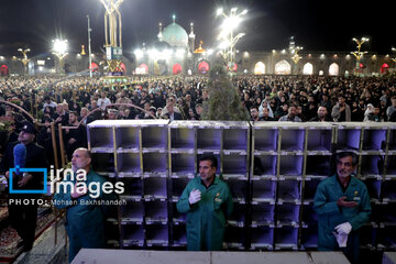 Iran : veillée de la 19ᵉ nuit du Ramadan au sanctuaire de l'Imam Reza (P) à Machhad