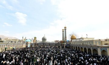 ویژه برنامه سالروز شهادت حضرت علی(ع) در حرم حضرت عبدالعظیم +فیلم