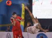 إيران تحقق فوزا ساحقا على أفغانستان في كأس آسيا لكرة القدم الشاطئية