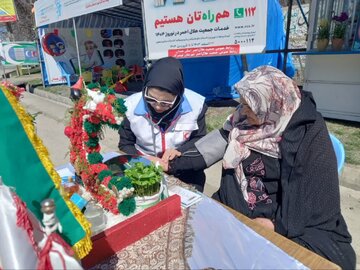 بیش از هشت هزار نفر از خدمات بشر دوستانه هلال احمر همدان بهره مند شدند