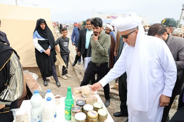 بازارچه صنایع دستی شوسف در نهبندان کلنگزنی شد