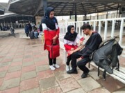 حضور ۱۲۰ نیروی هلال احمر یزد در  راهپیمایی روز قدس