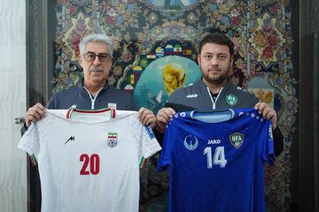 رنگ پیراهن تیم‌های ملی ایران و ازبکستان مشخص شد