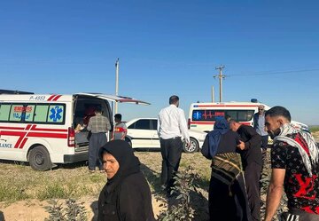۹ مصدوم در تصادف محور شوش
