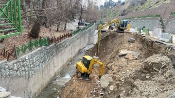اتمام ایمن‌سازی کانال گلابدره پس از ریزش