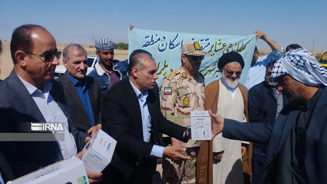۵۰ خانوار عشایری در نهر عنبر دهلران اسکان دائمی می‌یابند