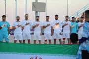 كأس آسيا للكرة الشاطئية: إيران تتصدر المجموعة الثالثة بالفوز على الإمارات