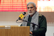 العميد قاآني يؤكد دعم ايران للشعب الفلسطيني حتى تحرير القدس الشريف