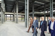 استاندار آذربایجان شرقی از بزرگترین هتل در دست ساخت کشور بازدید کرد