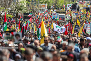 Across Iran, rallies in solidarity with Palestine