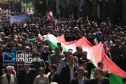 پرچم افراشته ورزشکاران خراسان شمالی در روز قدس 