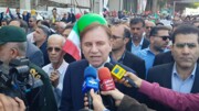 فیلم | استاندار بوشهر: سکوت در قبال رژیم کودک‌کش جایز نیست