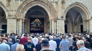 Présence de 75 000 personnes à la Journée mondiale d'Al-Qods à la mosquée Al-Aqsa