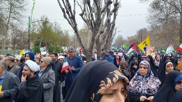 حضور باشکوه مردم در راهپیمایی روز قدس ، کابوس دشمنان اسلام است