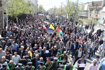 مسئول نمایندگی ولی‌فقیه در بسیج: روز قدس نماد ایستادگی در برابر ظلم است