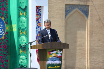 استاندار اصفهان: محور مقاومت معادلات جهانی را تغییر داده است+فیلم