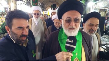 فیلم| قاضی عسکر: روز قدس نشانگر حمایت از مظلوم و ایستادگی در برابر ظالم است