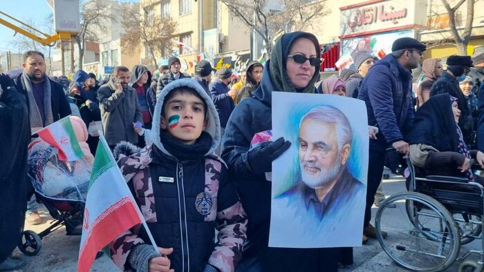 شکوه اردبیلیها برای ایران به عشق رهبر انقلاب