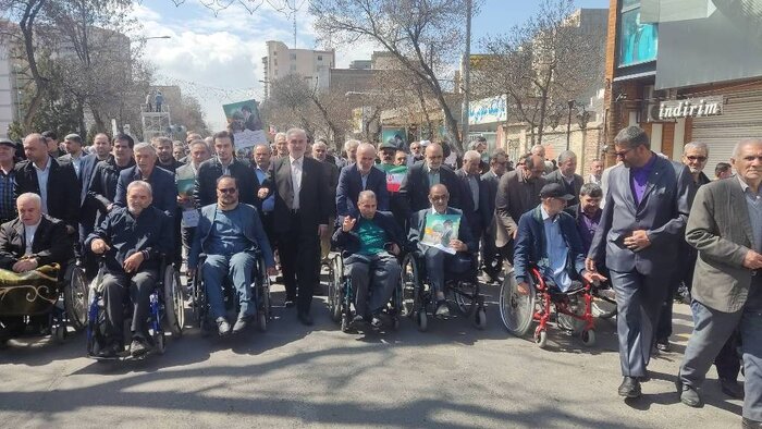شکوه اردبیلیها برای ایران به عشق رهبر انقلاب