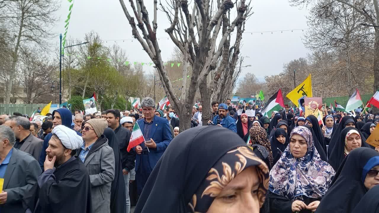 حضور باشکوه مردم در راهپیمایی روز قدس ، کابوس دشمنان اسلام است حضور باشکوه مردم در راهپیمایی روز قدس ، کابوس دشمنان اسلام است