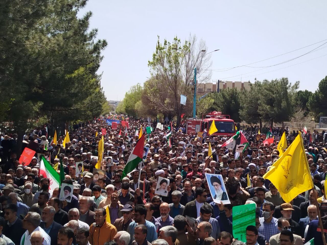فیلم| عظمت مرام و معرفت کرمانی‌ها در حمایت از فلسطین