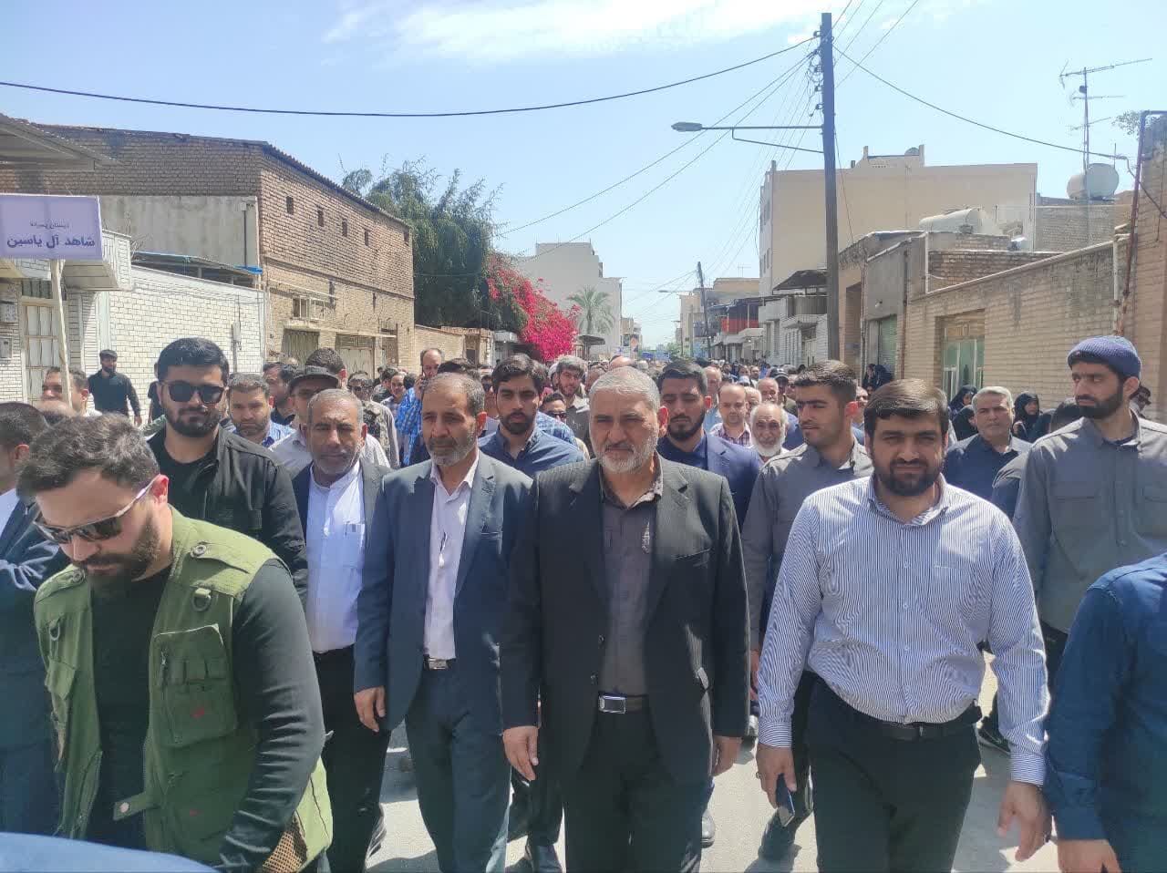 فرمانده سپاه خوزستان: روز قدس خروش جهانی علیه رژیم جنایتکار صهیونیستی است