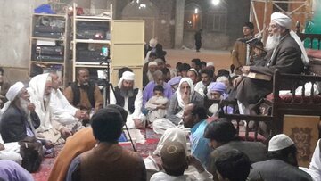 فیلم| برگزاری جشن ختم قرآن کریم در خاش 