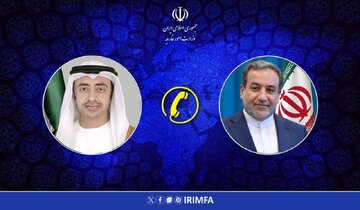 Entretien téléphonique entre le ministre des Affaires étrangères des Émirats arabes unis et Abbas Araghchi