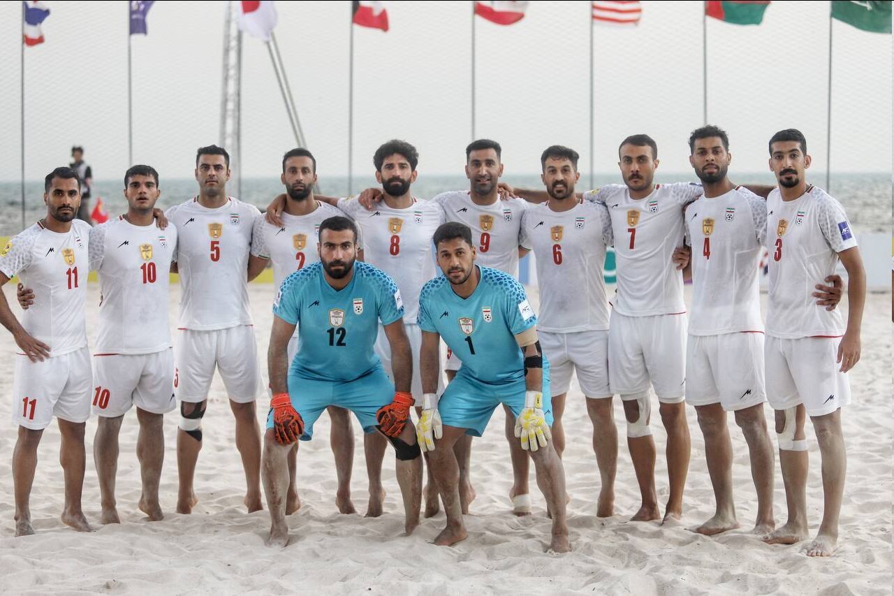 ايران تتاهل الى نهائي كاس آسيا للكرة الشاطئية وبطولة كأس العالم