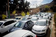 ترافیک در محورهای منتهی به مازندران سنگین است