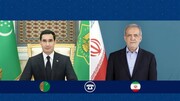 بزشكيان يؤكد على توطيد العلاقات الايرانية-التركمانية في كافة المجالات