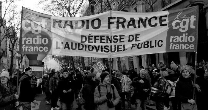 La grève des salariés de Radio France et France Télévisions