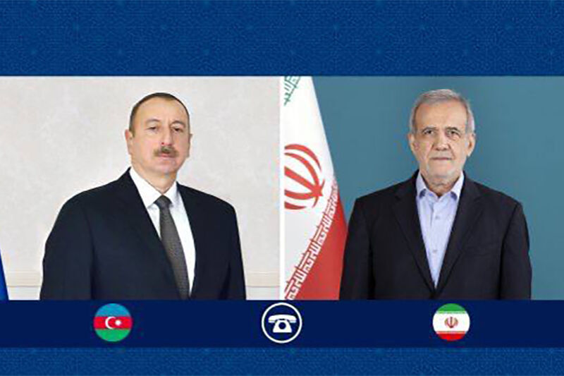 بزشكيان يؤكد على تطوير وتعزيز العلاقات مع جمهورية اذربيجان