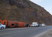 وقوع دو حادثه رانندگی در جاده‌های شرق گلستان با ۱۶ مصدوم
