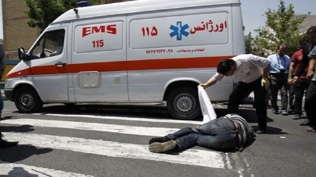 ۷۶ درصد جانباختگان سوانح رانندگی مازندران در نوروز امسال عابران پیاده بودند