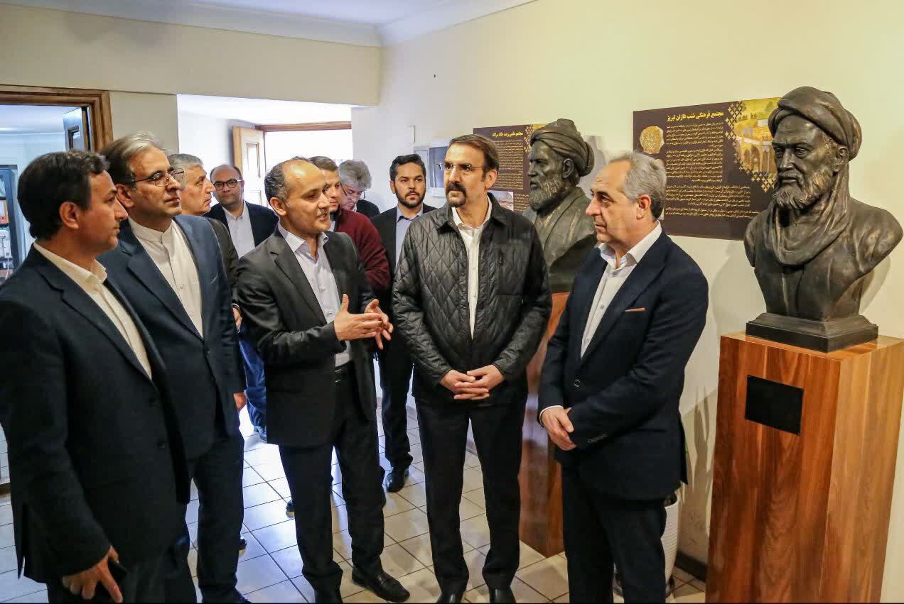 بازدید مشاور سیاسی رییس جمهور از «موزه مکاتب هنری» و «خانه مشروطه» تبریز بازدید مشاور سیاسی رییس جمهور از «موزه مکاتب هنری» و «خانه مشروطه» تبریز