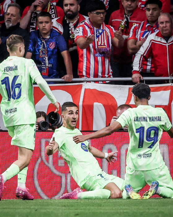 الکلاسیکویی دیگر در کوپادلری؛ صعود سخت بارسلونا به فینال با شکست اتلتیکومادرید