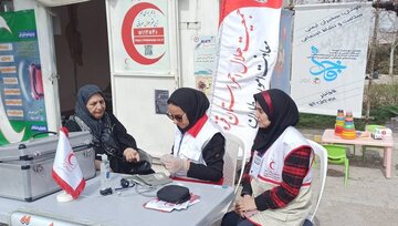 ارایه ۴۰۹ هزار و ۴۱۵ خدمت نوروزی از سوی هلال احمر قزوین