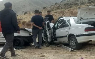 تصادف رخ‌به‌رخ در شاهرود یک کشته و هفت مصدوم داشت/ وخامت حال یکی از مصدومان