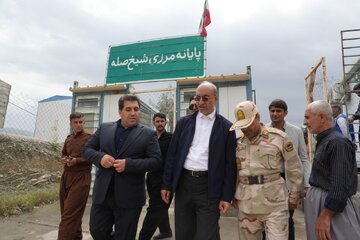 استاندار کرمانشاه: به دنبال رونق بازارچه مرزی شیخ صله و تقویت کشاورزی ثلاث باباجانی هستیم