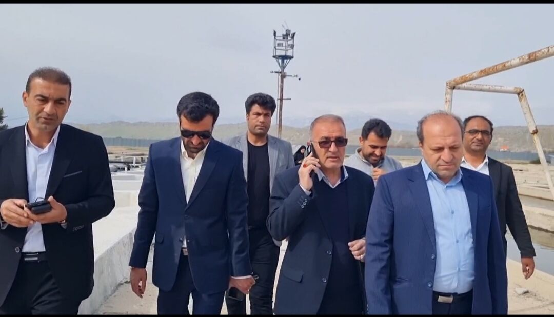 بازدید استاندار کهگیلویه وبویراحمد از مرکز تحقیقاتی اصلاح نژاد ماهیان سردآبی یاسوج