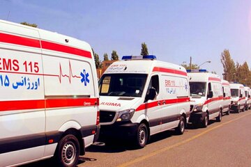 تصادف «ون» در تربت حیدریه ۹ مصدوم برجا گذاشت
