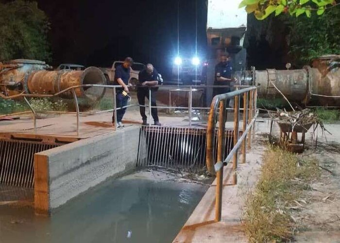 جسد مسافر نوروزی از کانال آب کشاورزی شوش بیرون کشیده شد