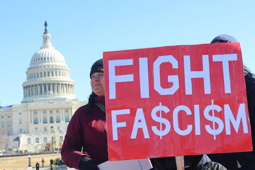 Les manifestations anti-Trump et pro-Palestine à Washington