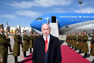 سفر نتانیاهو از مجارستان به آمریکا