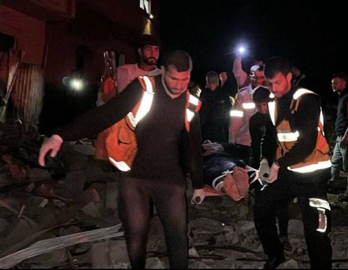 ۸ شهید در حمله به جنوب نوارغزه + فیلم