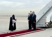معاون اول رئیس‌جمهور وارد مشهد شد