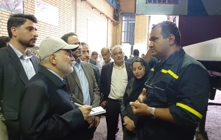 تاکید استاندار خوزستان بر رفع موانع تولید در بازدید از شهرک صنعتی شماره چهار اهواز
